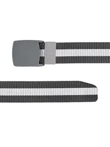 Calvadoss Boys Grey Striped Belt