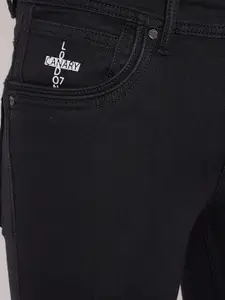 Canary London Men Black Skinny Fit Low-Rise Jeans