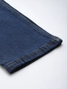 Harvard Men Blue Skinny Fit Light Fade Stretchable Jeans