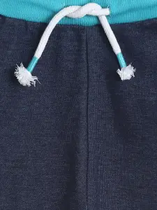 MINI KLUB Boys Navy Blue Regular Shorts