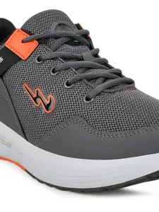 Campus Men Grey Mesh Running Marking Shoes