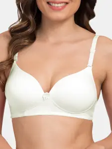 TweensPack of 2 Heavily Padded 3/4th Coverage Semi Push-Up Seamless T-Shirt Bra