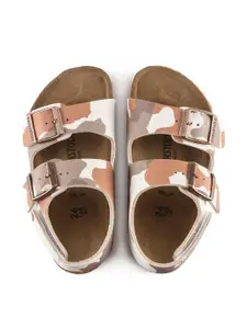 Birkenstock Milano Eggshell Narrow Width Birko-Flor With An Ankle Strap