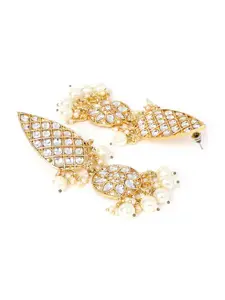 Bellofox Woman Gold-Toned Contemporary Drop Earrings