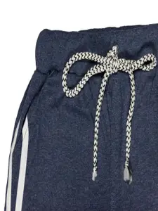 Todd N Teen Boys Blue & Black Pack of 2 Cotton Joggers