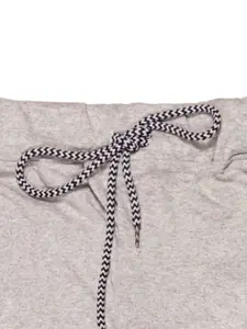 Todd N Teen Boys Pack Of 2 Solid Pure Cotton Regular-Fit Joggers