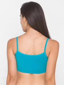 Candyskin Turquoise Blue Beginners Full Coverage Bra