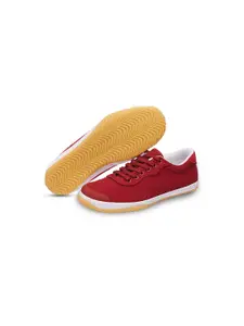 PERFLY By Decathlon Women Red Non Marking Beginner Badminton Shoes