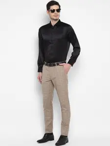 Turtle Men Black Opaque Party Shirt