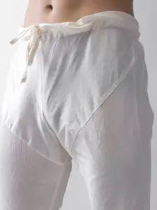 KISAH Men White Regular Kurta with Pyjamas