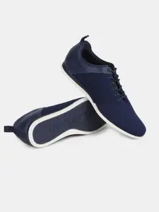 U.S. Polo Assn. Men Navy JUNIA 2.0 Knitted Smart Casual Oxfords