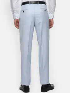 Van Heusen Men Blue Formal Trousers