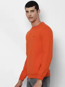 Allen Solly Men Orange Sweatshirt