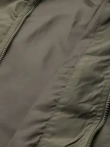 Arrow Men Olive Green Solid Tailored Jacket