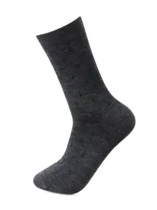 Bonjour Men Pack Of 2 Assorted Woollen Calf-Length Socks