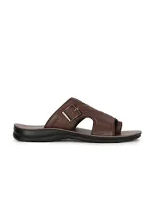 Bata Men Brown Comfort Sandals