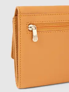 Baggit Women Yellow Three Fold Wallet
