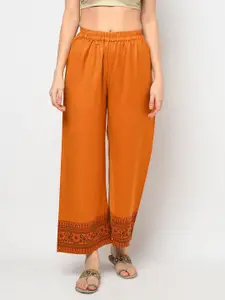 Safaa Mustard & Black Woven Design Acro Wool Unstitched Dress Material