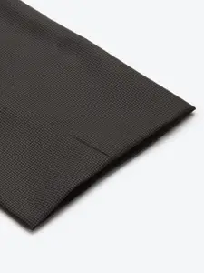 Blackberrys Men Black Low-Rise B-91 Regular Fit Trousers