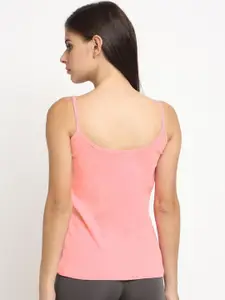 Friskers Women Pack Of 2 Solid Cotton Camisoles