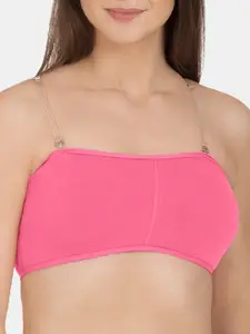 Tweens Pack Of 2 Pink & Purple Bandeau Bra TW-9279-BPK-2PC-MG