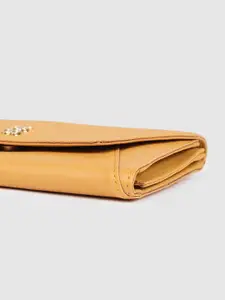 Baggit Women Yellow Solid Two Fold Wallet