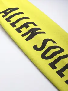 Allen Solly Men Lime Green Sweatshirt