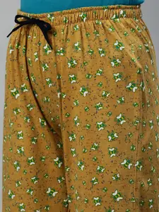 Kryptic Women Pack of 2 Printed Cotton Lounge Pants