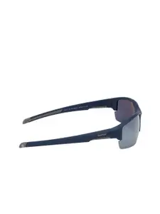 Timberland Men Blue & Grey Regular Rectangle Sunglasses TB9173 70 91D