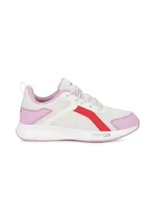 Campus Women White Mesh Running Shoes
