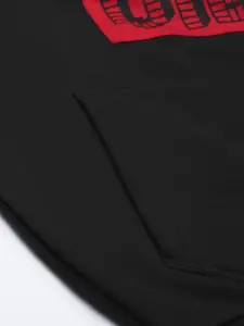 Difference of Opinion Women Black Printed Sweatshirt