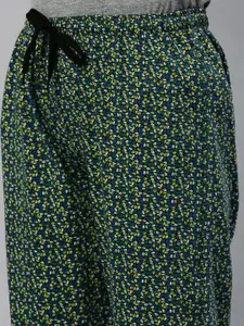 Kryptic Woman Pack of 2 Black Green Lounge Pants