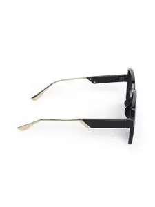 20Dresses Women Black Lens & Black Oversized Sunglasses - SG0524-Black