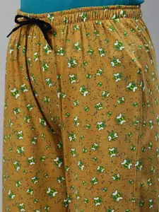 Kryptic Women Pack of 2 Printed Cotton Lounge Pants