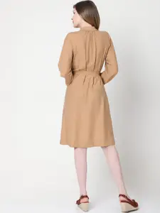Vero Moda Brown Shirt Dress