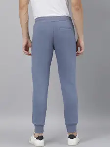 RARE RABBIT Men Panama Slim Fit Solid Cotton Joggers