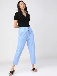 Tokyo Talkies Black Regular Top