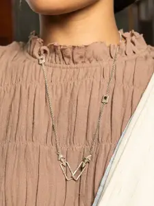 SHAYA Silver-Toned Sterling Silver Necklace