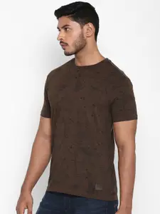Royal Enfield Men Brown Printed T-shirt