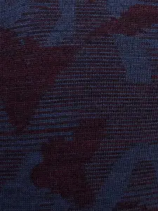 Monte Carlo Men Brown & Blue Printed Pullover