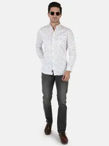 Monte Carlo Men Multicoloured Classic Floral Opaque Printed Casual Shirt