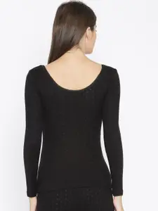 Kanvin Balck Thermal Top