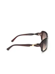 IRUS by IDEE Women Brown Lens & Brown Square Sunglasses IRS1046C2SG-Brown