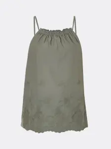 Vero Moda Green A-Line Top