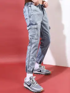 KETCH Men Blue Jogger Heavy Fade Stretchable Jeans