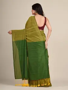 Arhi Green Pure Cotton Saree
