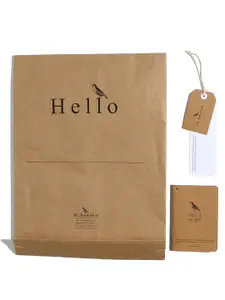 Mr Bowerbird Men Beige Tailored Fit Geometric Opaque Printed Pure Cotton Casual Shirt