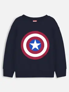 YK Marvel Boys Pack of 2 Marvel Printed Sweatshirt