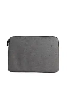 Gizga Essentials Unisex Grey 13.3 Inch Laptop Sleeve with Standalone Case