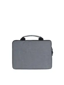 Gizga Essentials Unisex Grey 13.3 Inch Laptop Sleeve with Handle